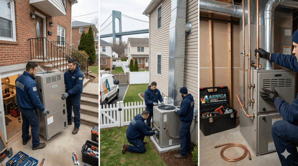 Go for a furnace installation in New York homes