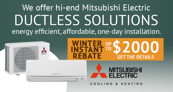 ductless air conditioning installation offer