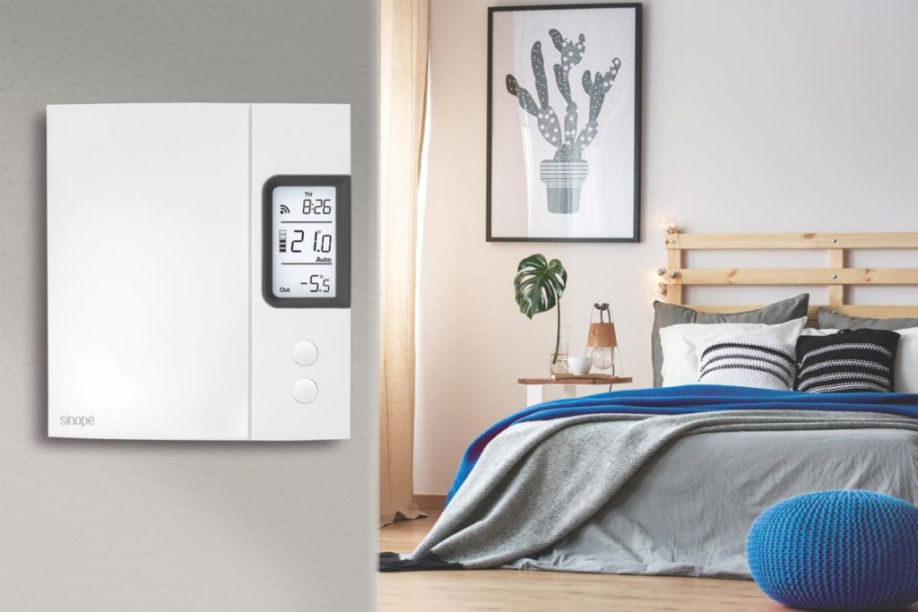 Heater With Smart and Programmable Thermostats