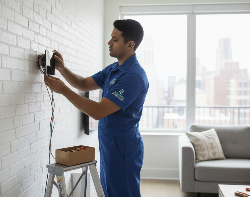 smart thermostat installation NY homes