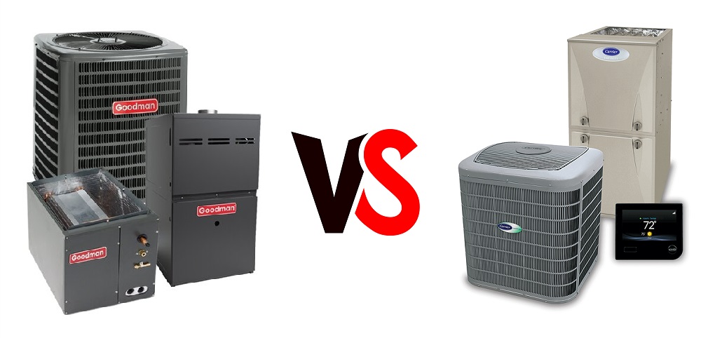 A Comparative Guide: Goodman vs. Carrier Heating Installation