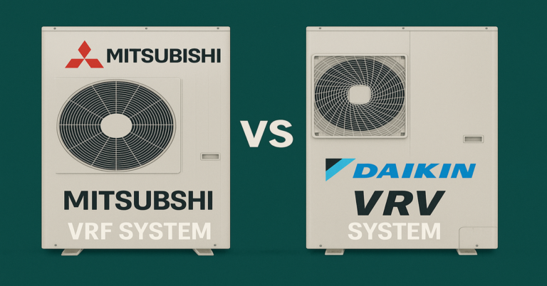 A Comparison of Mitsubishi VRF and Daikin VRV Systems for Installing Central Air Conditioning in Brooklyn