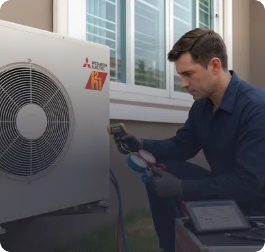 Ductless Heating Installation
