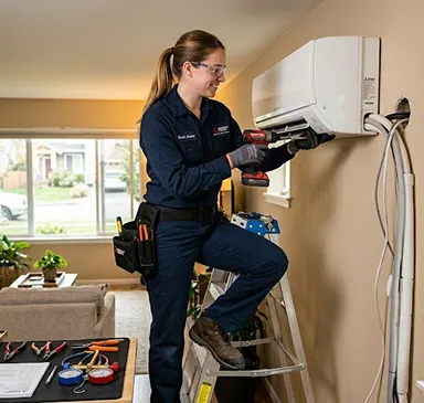 Ductless Mini-Split AC Installation
