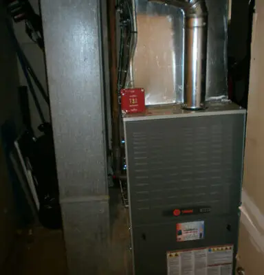 Natural Gas Furnace Installation