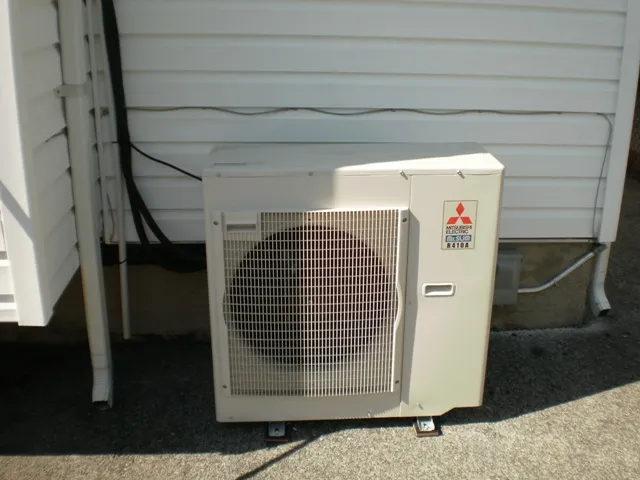 Mitsubishi HVAC system installation by Mitsubishi Diamond Contractor